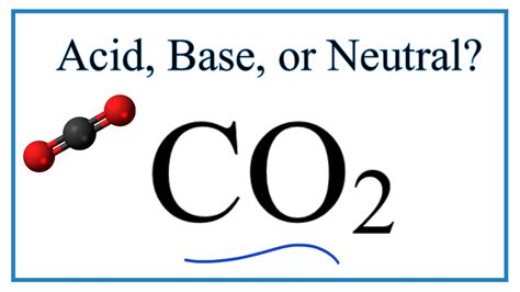 is carbon dioxide a weak acid
